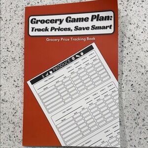 Grocery Game Plan: Track Prices, Save Money Smart - Food Category Tracking Book